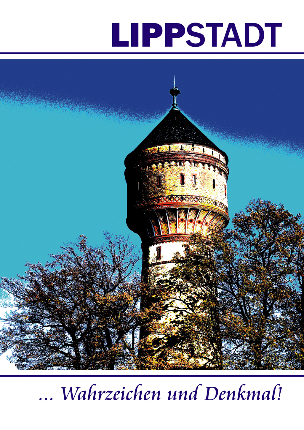 Lippstadt 2021 Postkarte Wasserturm Cdr